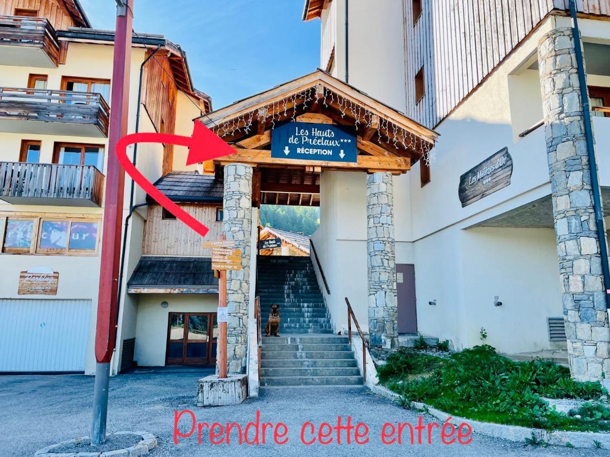 Les Orres 6 Places Coeur De Station Avec Piscine Eksteriør bilde